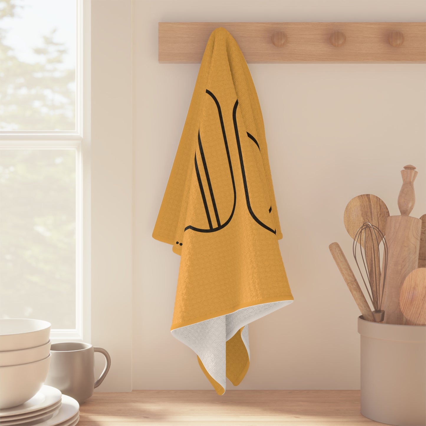 “…continue creaming” Tea Towel